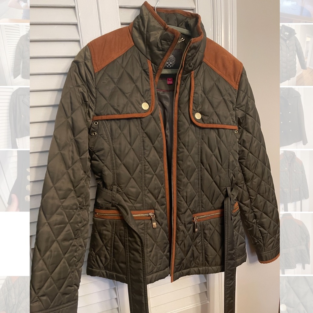 Vince Camuto Quilted Jacket Sz M WORN ONCE
